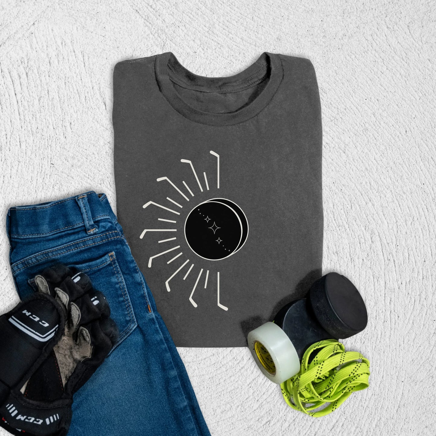 Youth Sun T-Shirt S / Asphalt Kids clothes