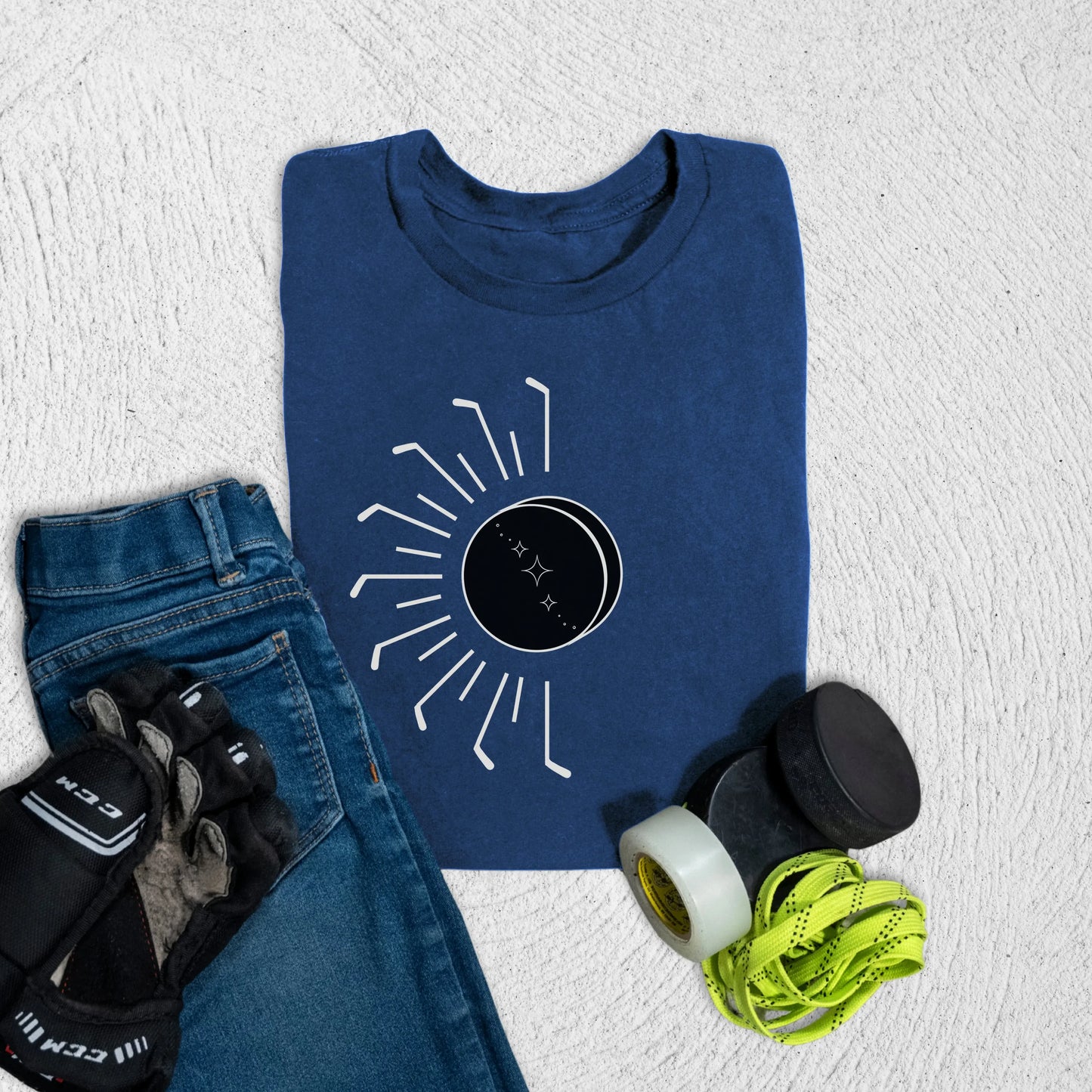 Youth Sun T-Shirt S / Navy Kids clothes