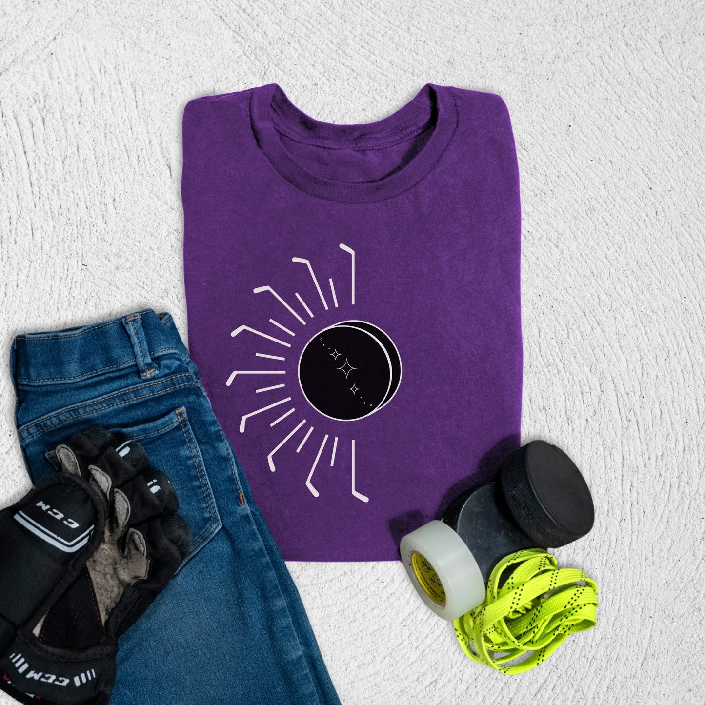 Youth Sun T-Shirt S / Team Purple Kids clothes