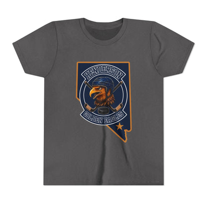 Youth T-Shirt | Custom Name + Number Option M / Dark Heather Grey Kids clothes