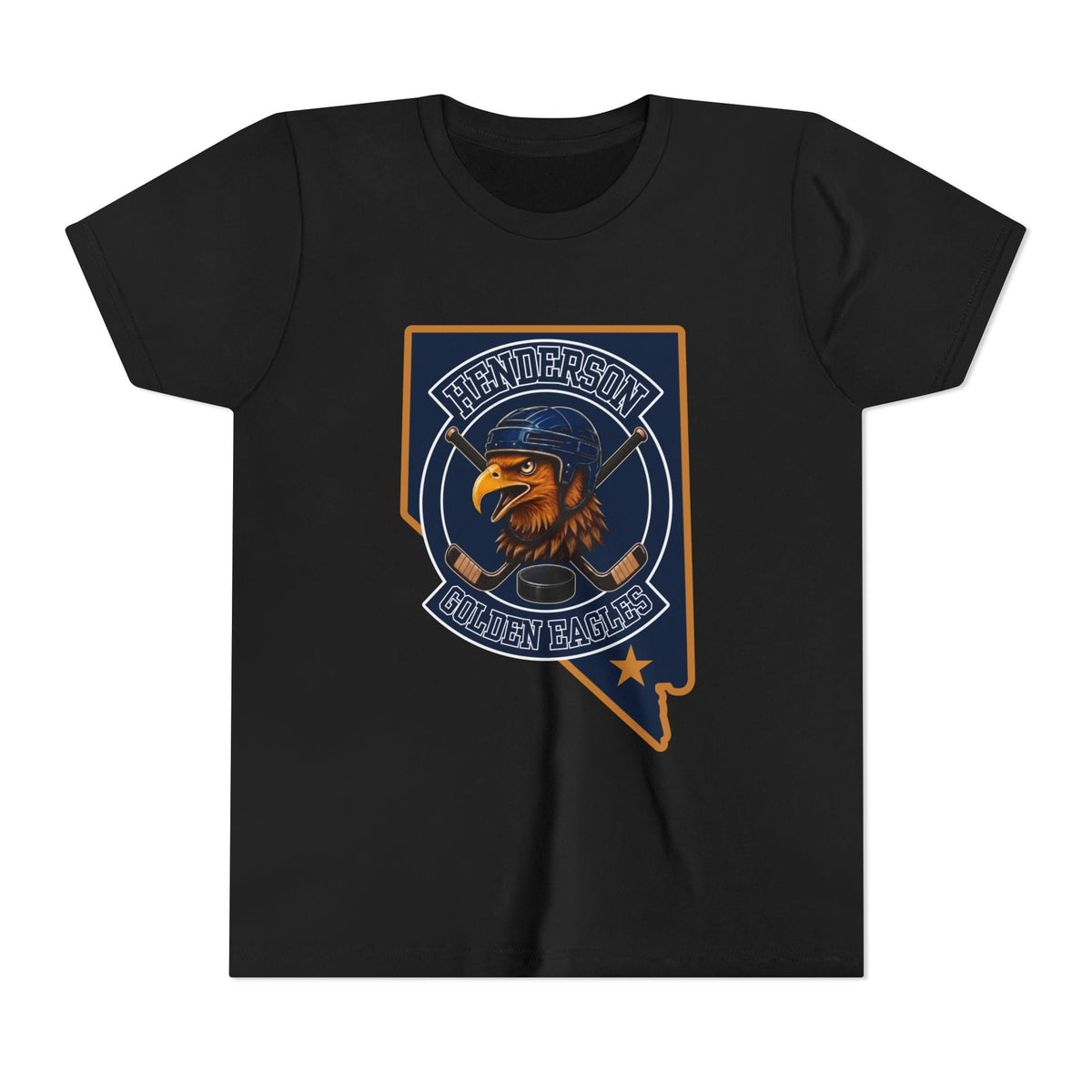 Youth T-Shirt | Custom Name + Number Option S / Black Kids clothes