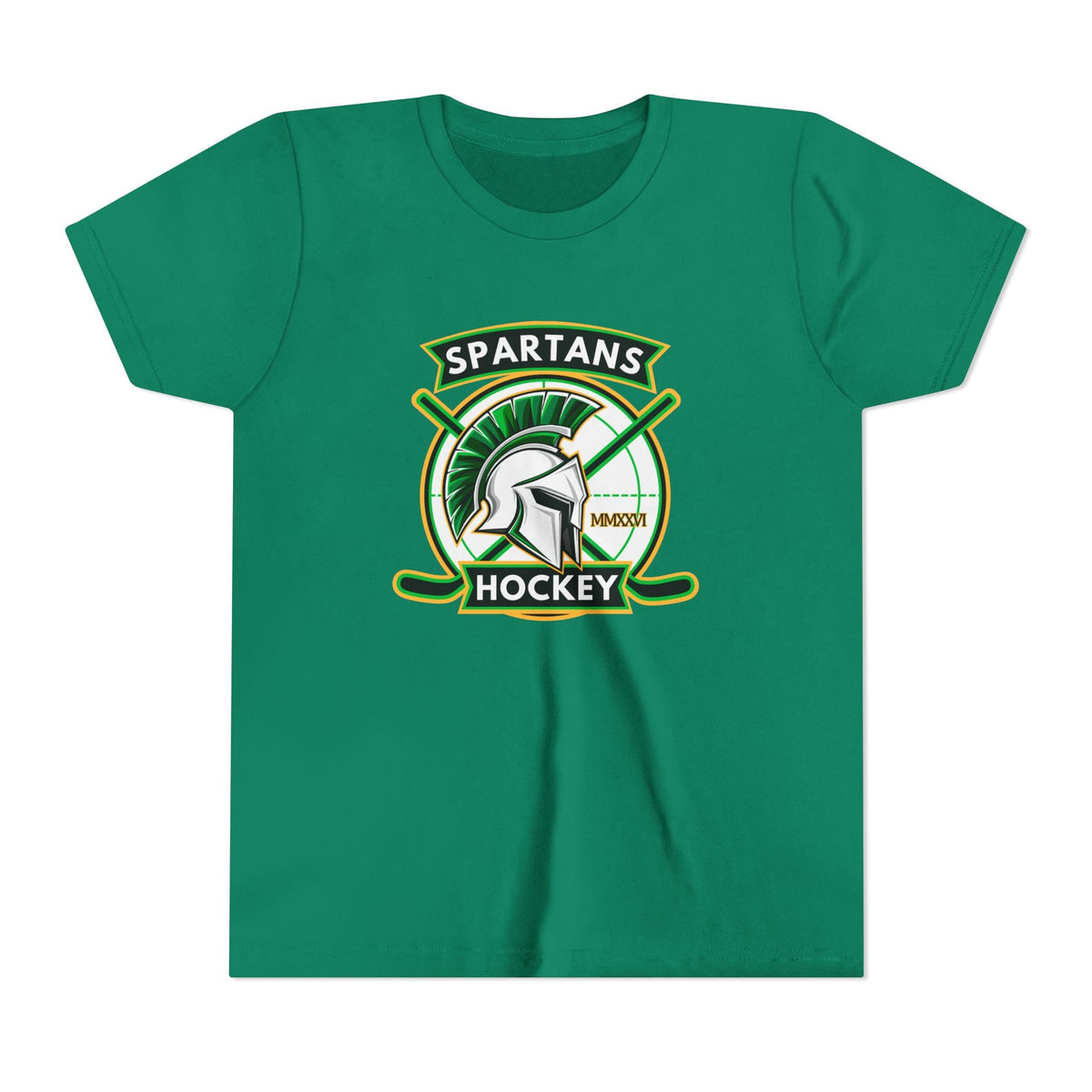Youth T-Shirt | Custom Name + Number Option S / Kelly Green Kids clothes