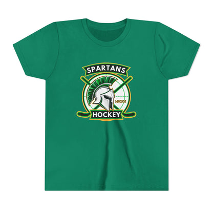 Youth T-Shirt | Custom Name + Number Option S / Kelly Green Kids clothes