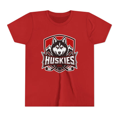 Youth T-Shirt | Custom Name + Number Option S / Red Kids clothes