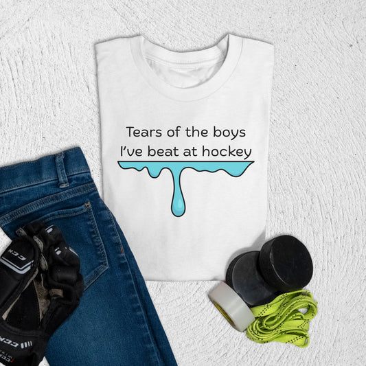 Youth Tears T-Shirt S / White Kids clothes
