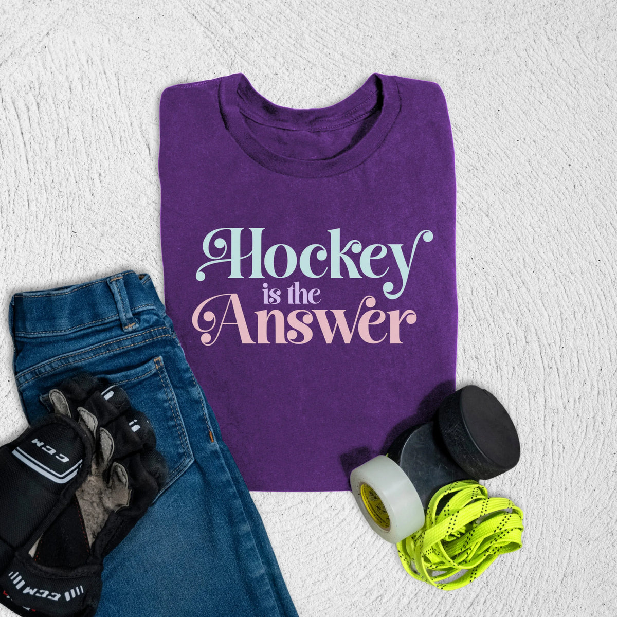 Youth The Answer T-Shirt S / Team Purple Kids clothes