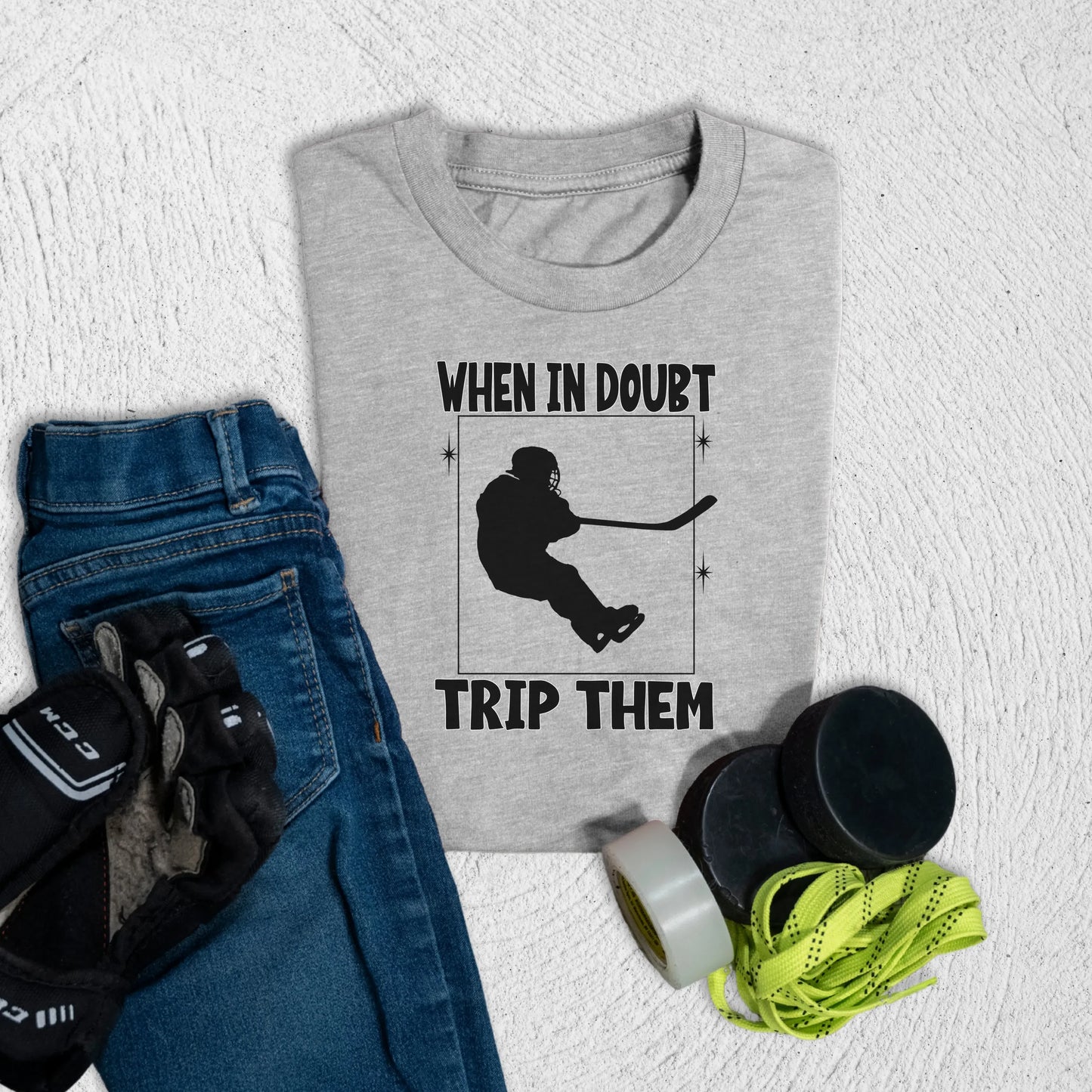 Youth Trip Them T-Shirt Athletic Heather / S Kids clothes