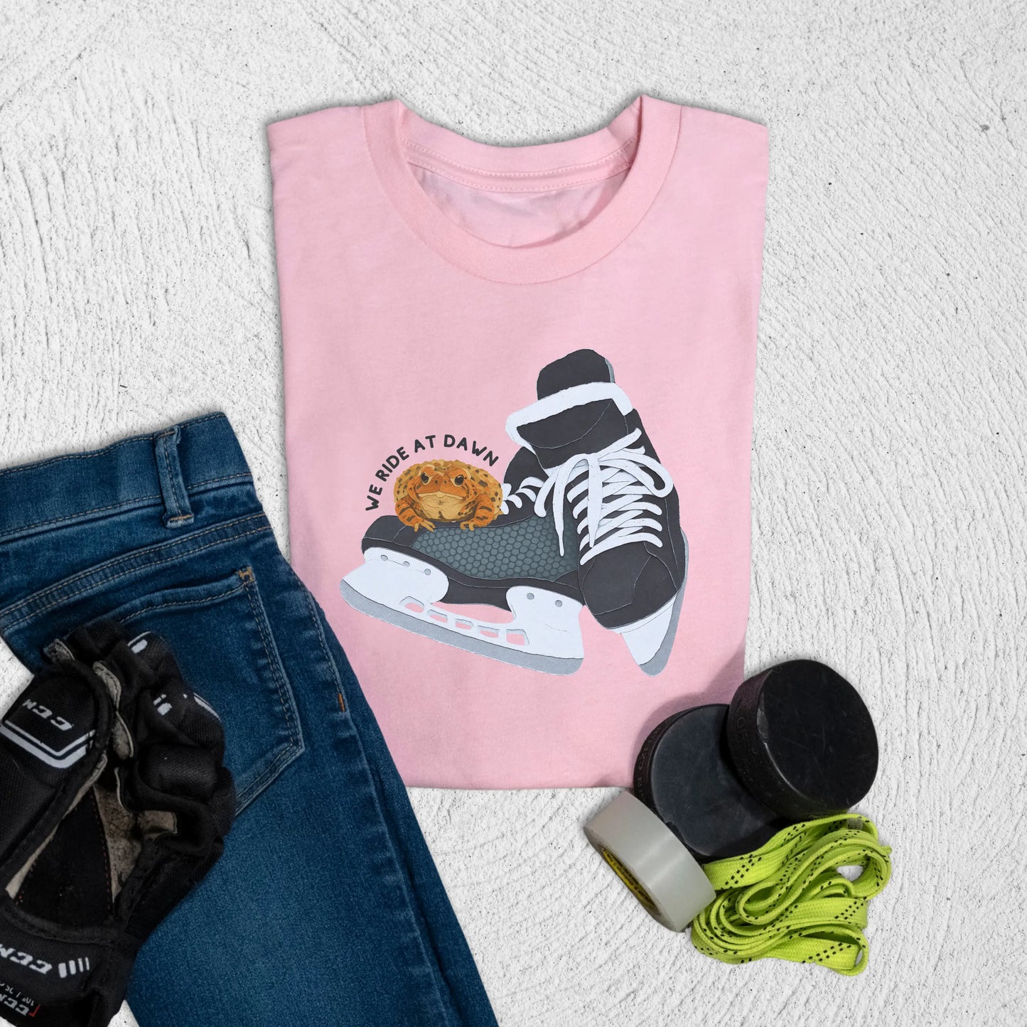Youth We Ride at Dawn T-Shirt S / Pink Kids clothes