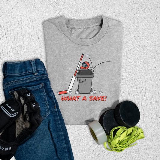 Youth What a Save T-Shirt S / Athletic Heather T-Shirt