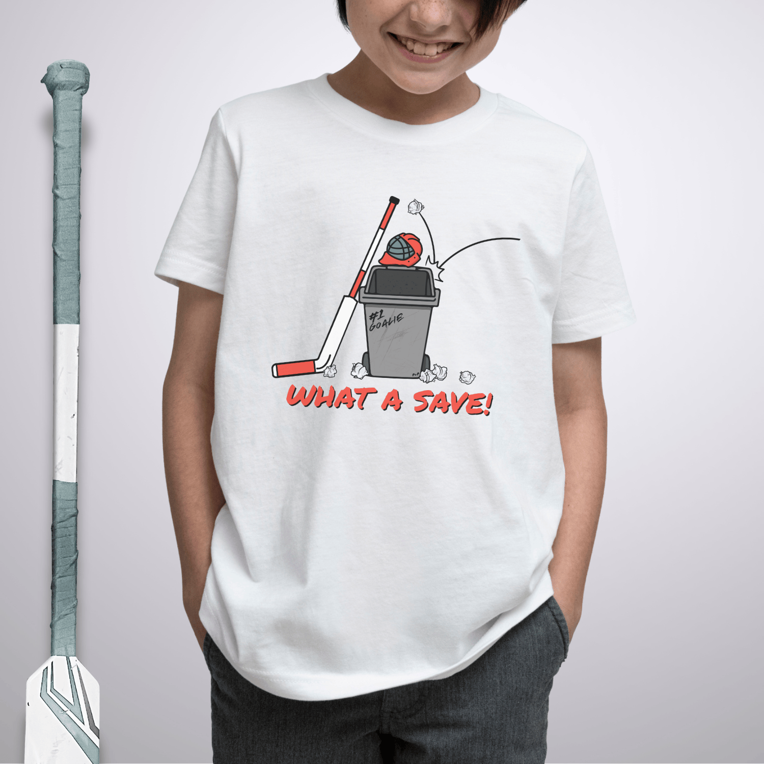 Youth What a Save T-Shirt White / S Kids clothes