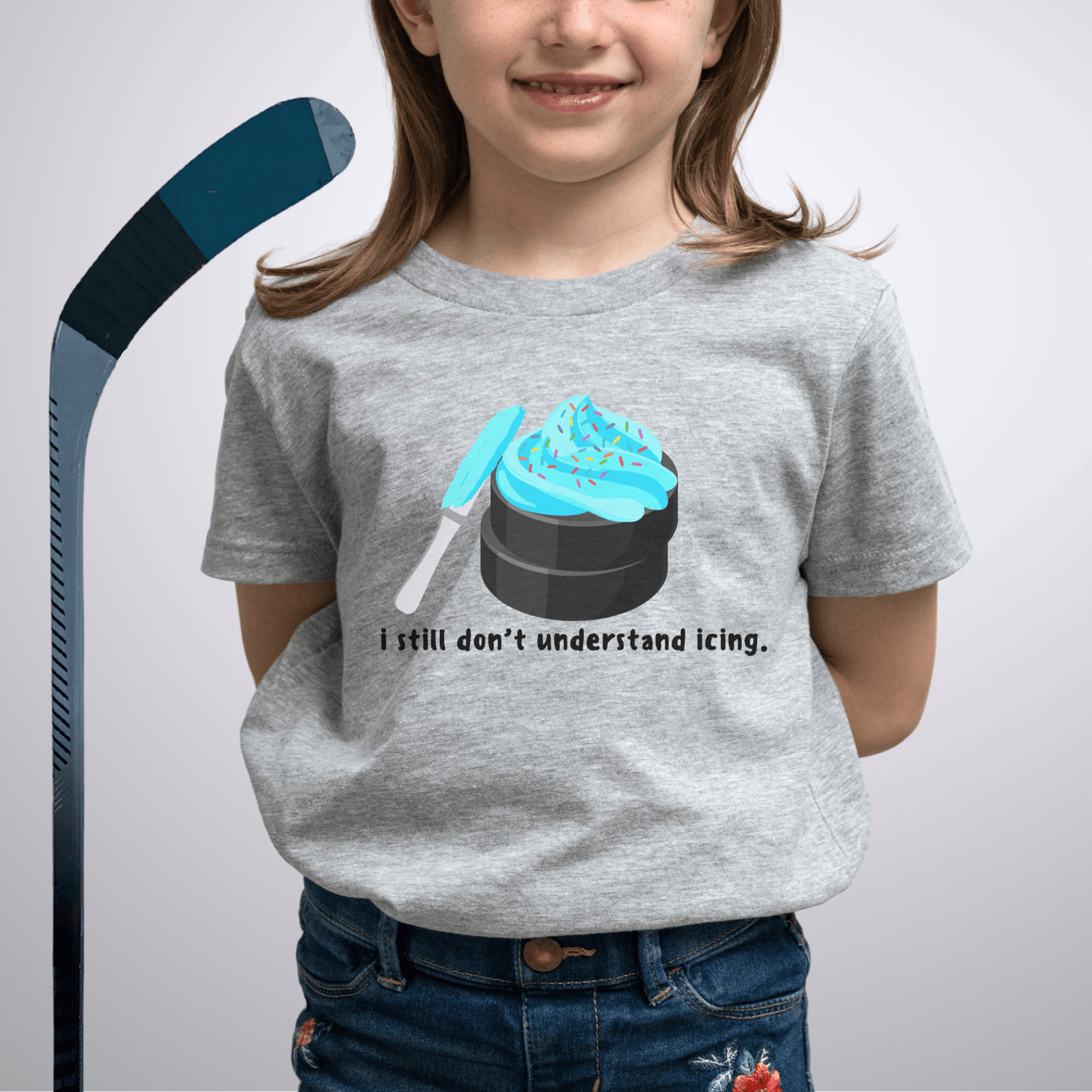Youth What is Icing T-Shirt Athletic Heather / S Kids clothes