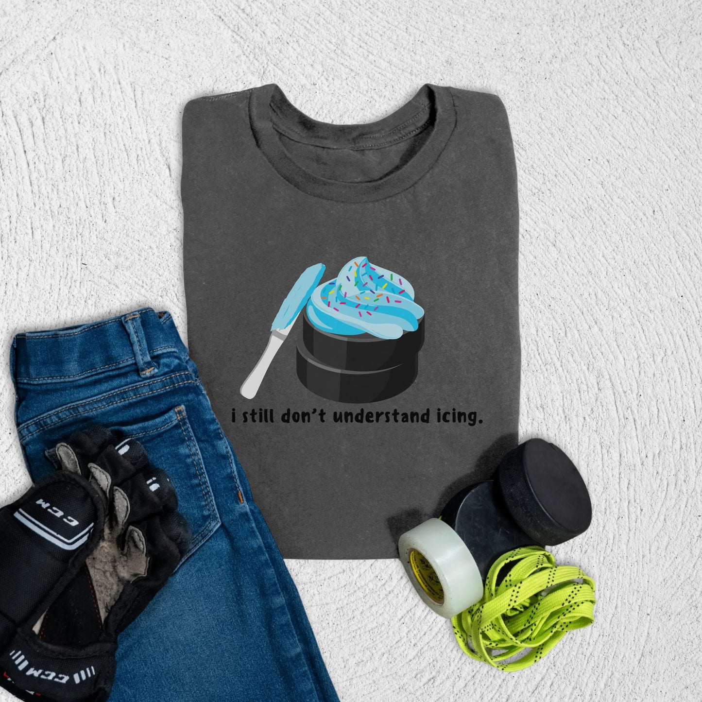 Youth What is Icing T-Shirt S / Asphalt Kids clothes