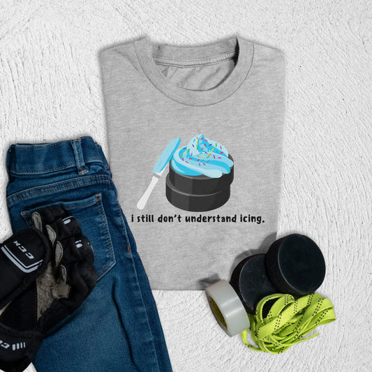 Youth What is Icing T-Shirt S / Athletic Heather Kids clothes