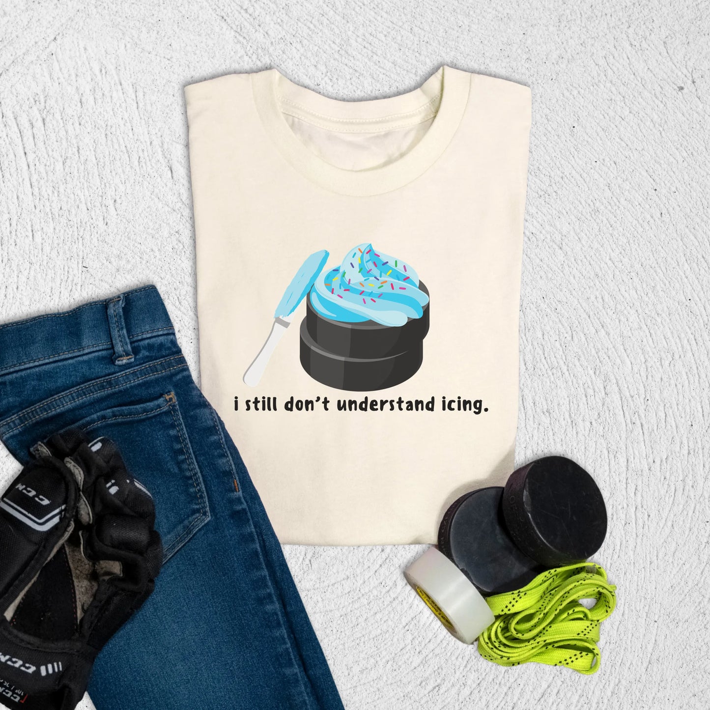 Youth What is Icing T-Shirt S / Natural Kids clothes